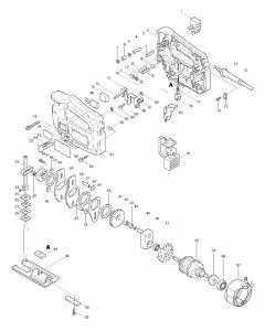 Makita 4302C Spare Parts List