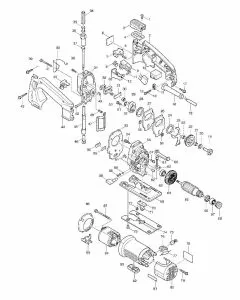 Makita 4304T Spare Parts List