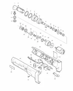 Makita 6706D Spare Parts List