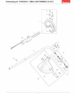 Buy A Makita ER2550LH  Spare part or Replacement part for Your Powerwasher and Fix Your Machine Today