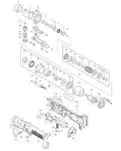 Makita BFL082F Spare Parts List