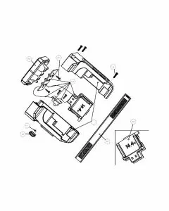 Makita BML146 Spare Parts List