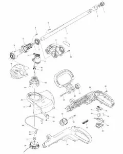 Makita BUR141 Spare Parts List