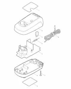 Makita DC07SA Spare Parts List