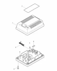 Makita DC1209 Spare Parts List