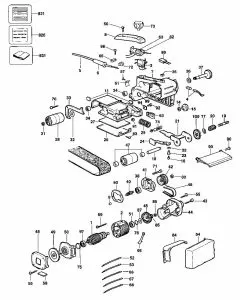 Buy A Dewalt DW431 Spare part or Replacement part for Your BELT SANDER and Fix Your Machine Today