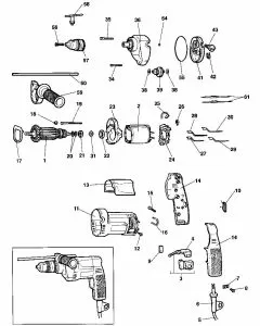 Buy A Dewalt DW150 Spare part or Replacement part for Your DRILL and Fix Your Machine Today