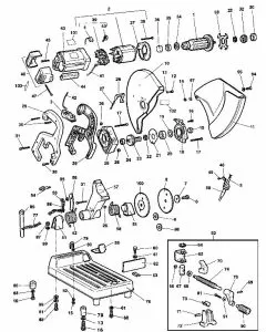 Buy A Dewalt DW875 Spare part or Replacement part for Your CHOP SAW and Fix Your Machine Today