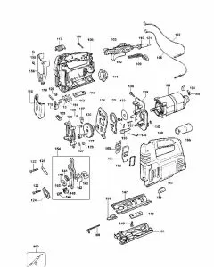 Buy A Dewalt DW319 Spare part or Replacement part for Your JIGSAW and Fix Your Machine Today