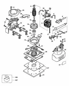 Buy A Dewalt DW411 Spare part or Replacement part for Your SANDER PALM GRIP and Fix Your Machine Today