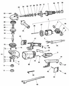 Buy A Dewalt DW846 Spare part or Replacement part for Your ANGLE GRINDER and Fix Your Machine Today