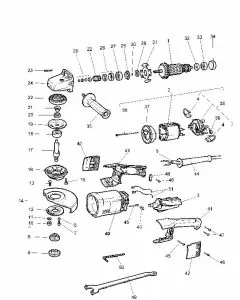 Buy A Dewalt DW850 Spare part or Replacement part for Your ANGLE GRINDER and Fix Your Machine Today