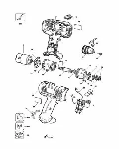 Buy A Dewalt DW916K Spare part or Replacement part for Your CORDLESS DRILL and Fix Your Machine Today