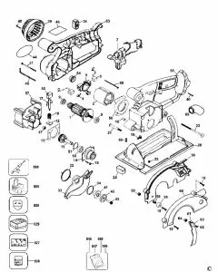 Buy A Dewalt DW936 Spare part or Replacement part for Your TRIM SAW and Fix Your Machine Today