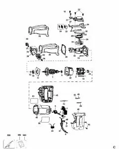 Buy A Dewalt DW306K Spare part or Replacement part for Your CUTSAW and Fix Your Machine Today