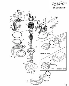 Buy A Dewalt DW421 Spare part or Replacement part for Your RANDOM ORBIT SANDER and Fix Your Machine Today