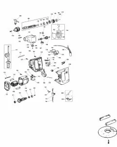 Buy A Dewalt DW165 Spare part or Replacement part for Your HAMMER DRILL and Fix Your Machine Today