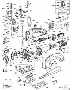 Buy A Dewalt DW321 Spare part or Replacement part for Your JIGSAW and Fix Your Machine Today