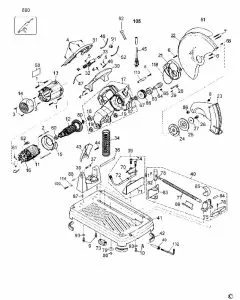 Buy A Dewalt DW871 Spare part or Replacement part for Your CHOP SAW and Fix Your Machine Today