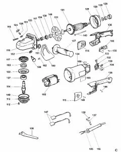 Buy A Dewalt DW630 Spare part or Replacement part for Your SANDER/GRINDER and Fix Your Machine Today