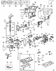 Buy A Dewalt DW933 Spare part or Replacement part for Your CORDLESS JIGSAW and Fix Your Machine Today