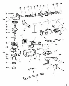 Buy A Dewalt DW850 Spare part or Replacement part for Your ANGLE GRINDER and Fix Your Machine Today