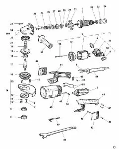 Buy A Dewalt DW846 Spare part or Replacement part for Your ANGLE GRINDER and Fix Your Machine Today