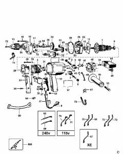 Buy A Dewalt DW130 Spare part or Replacement part for Your MIXER and Fix Your Machine Today