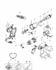 Buy A Dewalt DW006K Spare part or Replacement part for Your HAMMER DRILL and Fix Your Machine Today