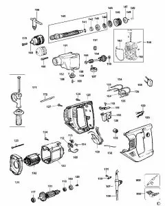 Buy A Dewalt DW165 Spare part or Replacement part for Your HAMMER DRILL and Fix Your Machine Today