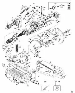 Buy A Dewalt DW872 Spare part or Replacement part for Your CHOP SAW - METAL CUTTING and Fix Your Machine Today