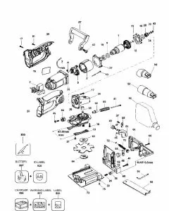 Buy A Dewalt DW932K Spare part or Replacement part for Your PLATE JOINER and Fix Your Machine Today