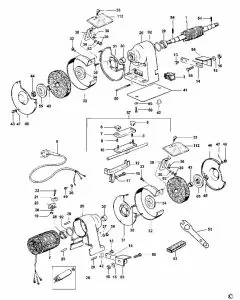 Buy A Dewalt DW754 Spare part or Replacement part for Your BENCH GRINDER and Fix Your Machine Today