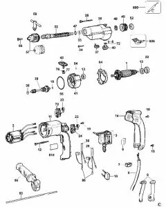 Buy A Dewalt DW505 Spare part or Replacement part for Your HAMMER DRILL and Fix Your Machine Today