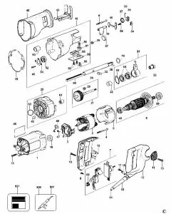 Buy A Dewalt DW307 Spare part or Replacement part for Your CUTSAW and Fix Your Machine Today