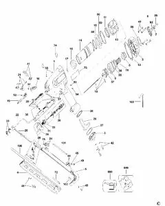 Buy A Dewalt D51275K Spare part or Replacement part for Your Angled Finish Nailer 15 Gauge and Fix Your Machine Today