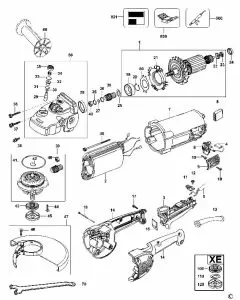 Buy A Dewalt D28410 Spare part or Replacement part for Your ANGLE GRINDER and Fix Your Machine Today