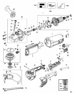 Buy A Dewalt D28411 Spare part or Replacement part for Your ANGLE GRINDER and Fix Your Machine Today