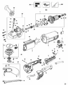 Buy A Dewalt D28422 Spare part or Replacement part for Your ANGLE GRINDER and Fix Your Machine Today