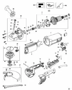 Buy A Dewalt D28401 Spare part or Replacement part for Your ANGLE GRINDER and Fix Your Machine Today