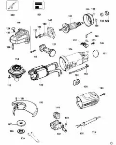 Buy A Dewalt D28187 Spare part or Replacement part for Your SMALL ANGLE GRINDER and Fix Your Machine Today