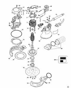 Buy A Dewalt DW423 Spare part or Replacement part for Your SANDER PALM GRIP and Fix Your Machine Today