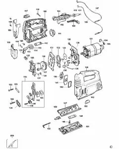 Buy A Dewalt DW319 Spare part or Replacement part for Your JIGSAW and Fix Your Machine Today