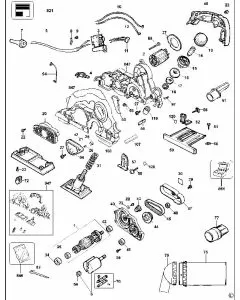 Buy A Dewalt D26500 Spare part or Replacement part for Your PLANER and Fix Your Machine Today