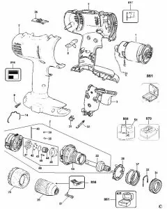 Buy A Dewalt DC729K Spare part or Replacement part for Your CORDLESS DRILL and Fix Your Machine Today