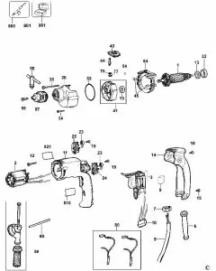 Buy A Dewalt D21710 Spare part or Replacement part for Your DRILL and Fix Your Machine Today