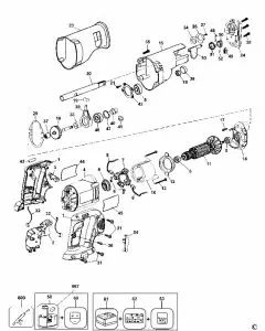 Buy A Dewalt DC380 Spare part or Replacement part for Your CUTSAW and Fix Your Machine Today