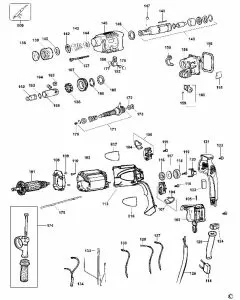 Buy A Dewalt D25002K Spare part or Replacement part for Your ROTARY HAMMER and Fix Your Machine Today