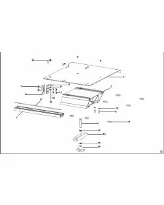 Buy A Dewalt D271058 Spare part or Replacement part for Your EXTENSION TABLE and Fix Your Machine Today