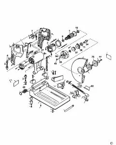 Buy A Dewalt DW870 Spare part or Replacement part for Your CHOP SAW and Fix Your Machine Today